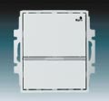 3271E-A28900 01  Snímač tlačítkový Ego-n®, jednonásobný, bílá / ledová bílá